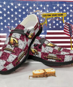 Arizona Cardinals Football Personalized Dude Shoes cute