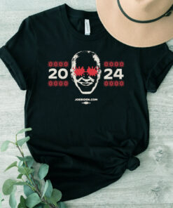Biden Dark Cross Stitch Black Pullover Shirt