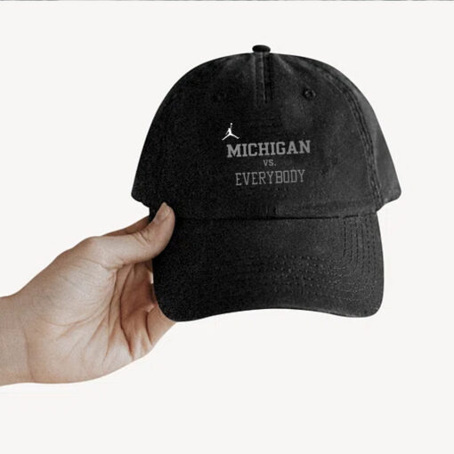 Charles Woodson Jordan Michigan Vs Everybody Hat Cap