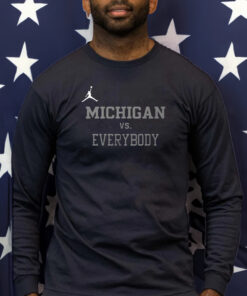 Charles Woodson Jordan Michigan Vs Everybody Long Sleeve Shirt