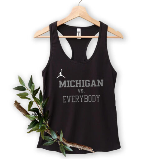 Charles Woodson Jordan Michigan Vs Everybody Tank Top Shirt