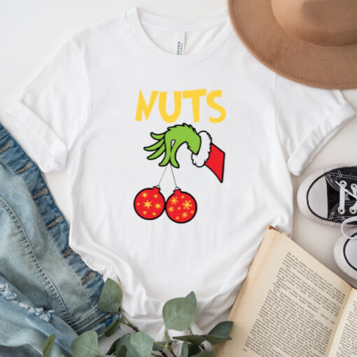 Chest Nuts Matching Chestnuts Funny Christmas Couples Nuts Baby Shirt
