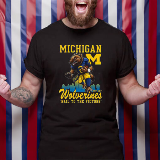 Michigan Wolverines Hail To The Victors TShirt