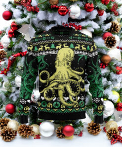 Octopus Cool Ugly Christmas Sweaters