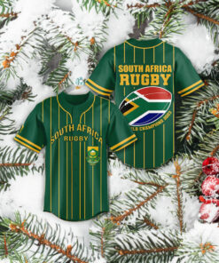 South Africa x Rugby World Cup World Champions 2023 Baseball Jersey