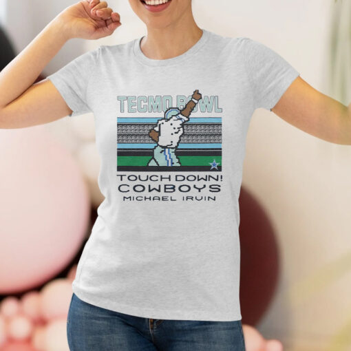 Tecmo Bowl Cowboys Michael Irvin Shirt