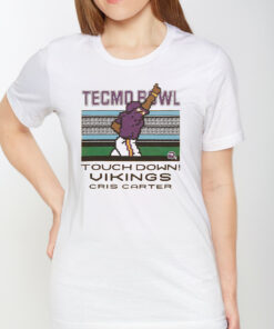 Tecmo Bowl Vikings Cris Carter TShirt