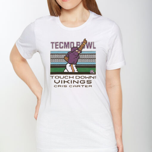 Tecmo Bowl Vikings Cris Carter TShirt