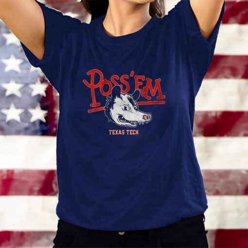 Texas Tech Football Rally Possum T-Shirts