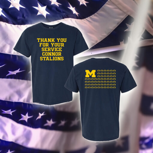 Thank You For Your Service Connor Stalions T-Shirts