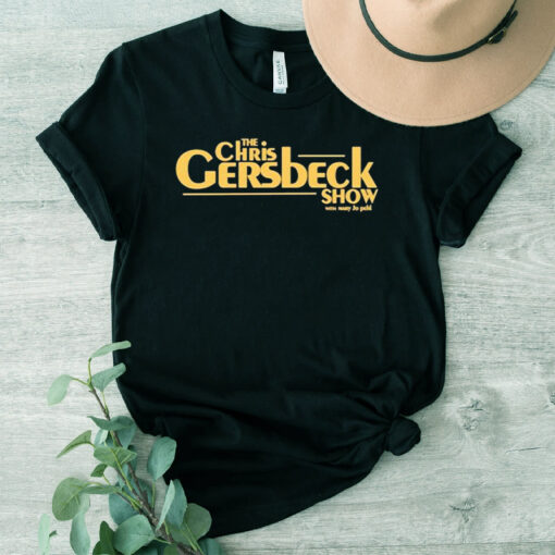 The Mary Jo Pehl Show The Chris Gersbeck Show With Mary Jo Pehl Shirt