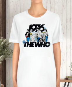 The Who 1976 Ringer White 2023 TShirt