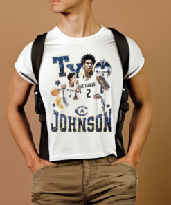 Ty Johnson UC Davis Aggies Basketball Vintage T-Shirts