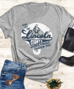 Unisex Teambrown Lincoln Giants Team Light Grey Heather Shirt