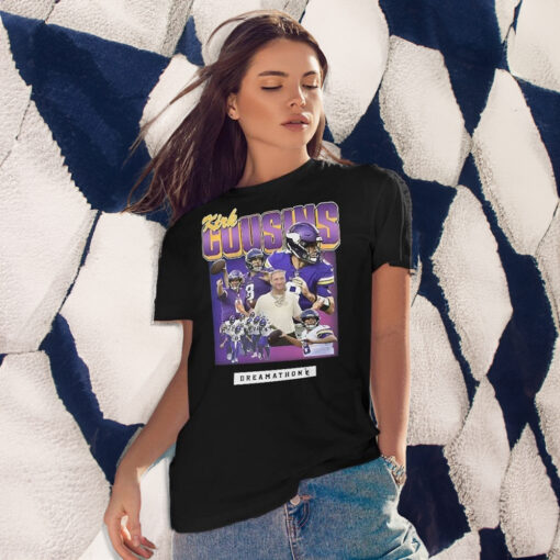 Vikings Kirk Cousins Dreamathon T-Shirts