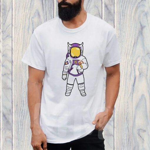 Vintage Passtronaut Minnesota 15 Football TShirt