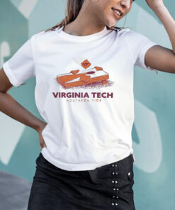 Virginia Tech Cornhole Logo Virginia Tech Southern Tide T-Shirts