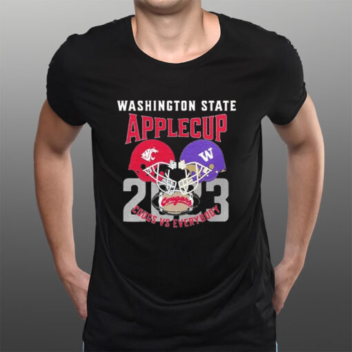 Washington State Apple Cup 2023 Cougs vs Everybody T-Shirts