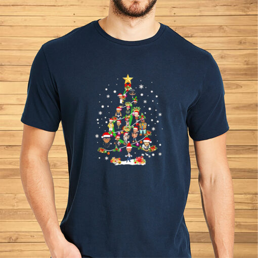 Wu-Tang Clan Chibi Members Christmas Tree Shirt