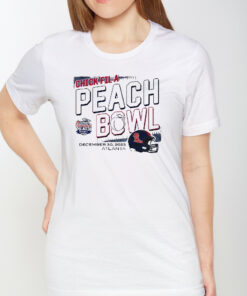 2023 Chick-fil-a Peach Bowl Ole Miss December 2023 Atlanta TShirt