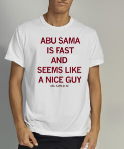 Abu Sama is fast and seems like a nice guy Iowa State Cyclones Shirt