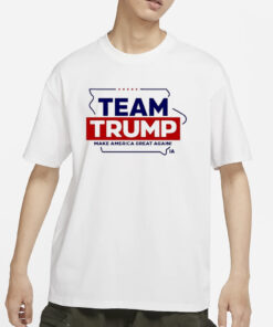 Adam Mockler Team Trump Iowa Make America Great Again T-Shirt2