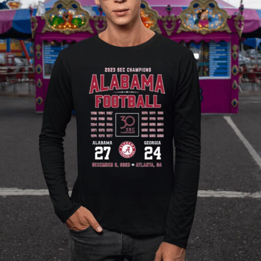 Alabama Sec Championship Shirt Florida State Seminoles Blue 84 Youth 2023 Acc Football TShirt