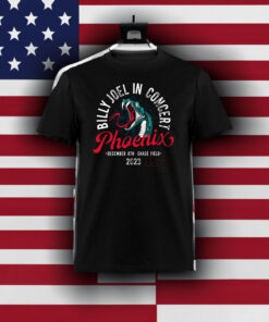 Billy Joel 12-8-23 Phoenix Event T-Shirt