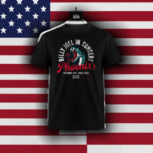 Billy Joel 12-8-23 Phoenix Event T-Shirt
