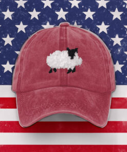 Black Sheep Embroidered Vintage Hat Cap