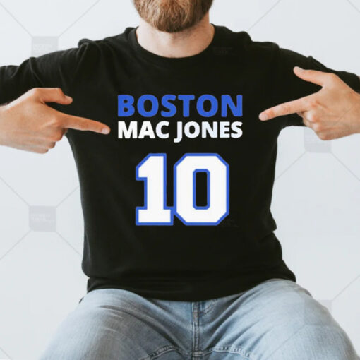 Boston No 10 Mac Jones T-Shirts