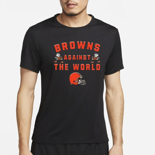 Browns Against The World T-Shirt4