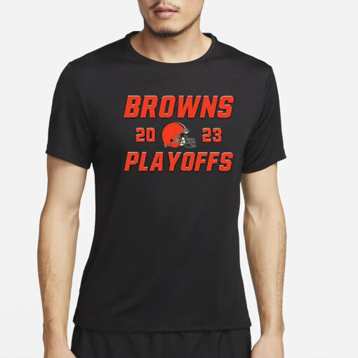 Brownss 2023 Playoffs T-Shirt2