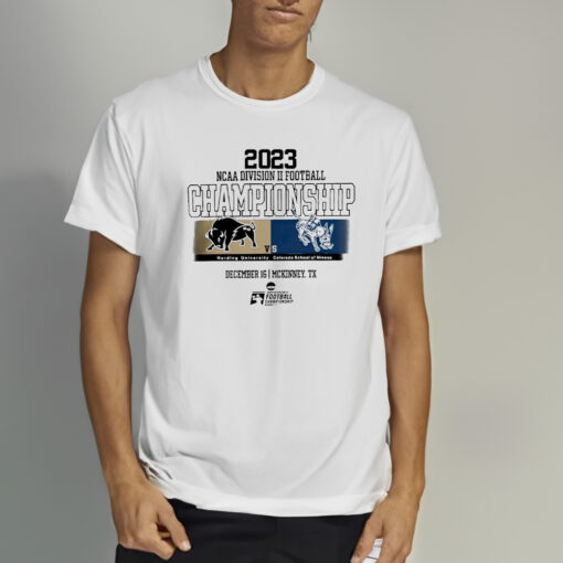 Harding University vs Colorado School of Mines Ncaa Division II Football Championship Shirt3