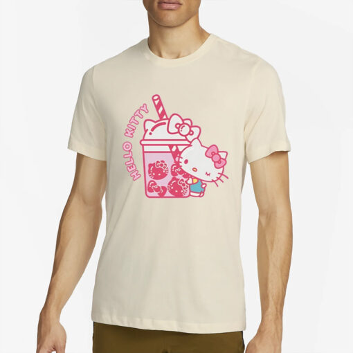 Hello Kitty Bubble Tea T-Shirt2