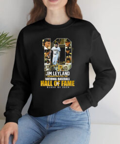 Jim Leyland Pittsburgh Pirates 1986 – 1996 National Baseball Hall Of Fame Class Of 2024 T-Shirts
