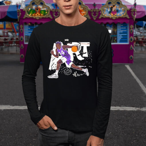 Kansas State Wildcats King Arthur Kaluma Signature TShirt