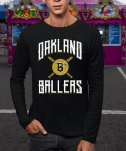 Oakland Ballers Bat Logo TShirt