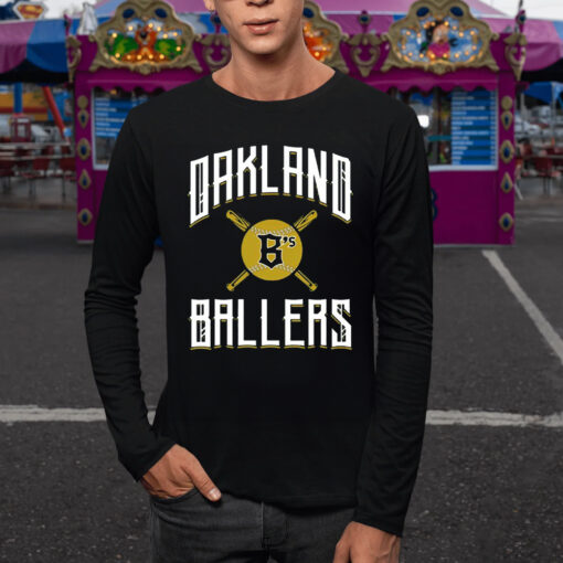 Oakland Ballers Bat Logo TShirt