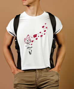 Official Wisconsin Badgers Dandelion Flower 2023 T-Shirt