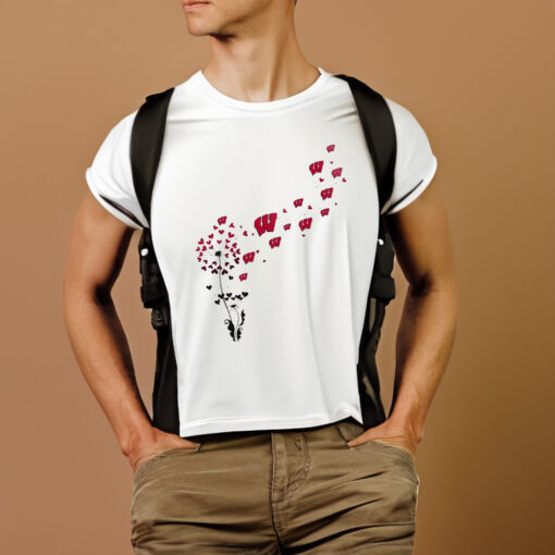 Official Wisconsin Badgers Dandelion Flower 2023 T-Shirt