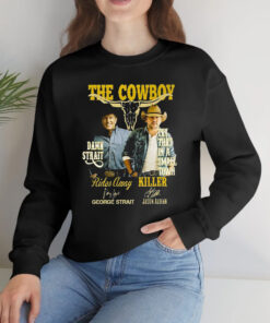 The Cowboy Damn Strait Rides Away George Strait Try That In A Small Town Killer Jason Aldean T-Shirts