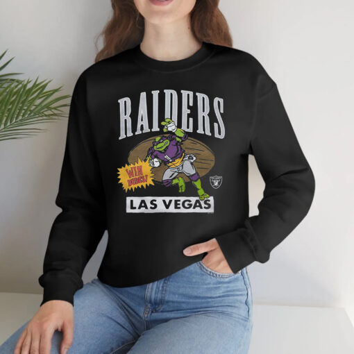 Tmnt Donatello X Las Vegas Raiders T-Shirts