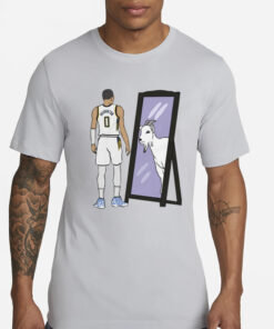 Tyrese Haliburton Mirror Goat Indiana T-Shirts