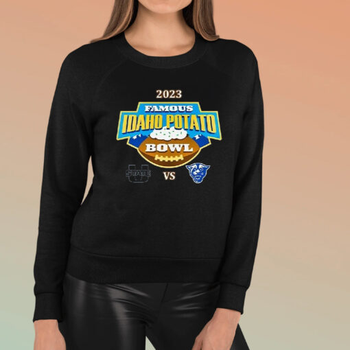 Utah State Aggies Vs Georgia State Panthers Famous Idaho Potato Bowl 2023 Logo TShirt