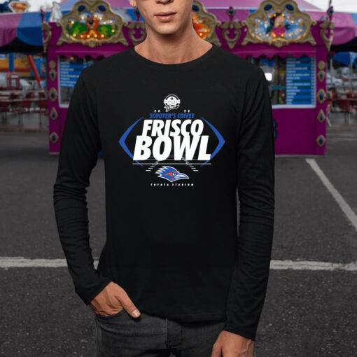 Utsa Roadrunners Scooter’s Coffee Frisco Bowl 2023 Toyota Stadium Logo TShirt
