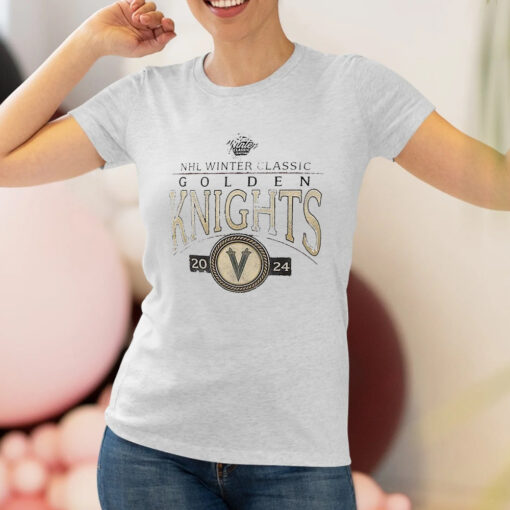 Vegas Golden Knights 2024 NHL Winter Classic Distressed Shirt
