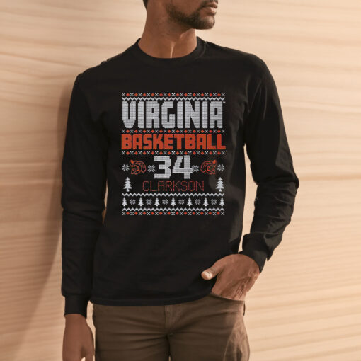 Virginia – Ncaa Women’s Basketball London Clarkson 34 Sweatshirt Shirt