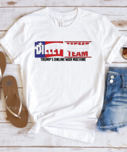 Warlorddilley Dilley Meme Team Patriotic Trump’s Online War Machine Shirt