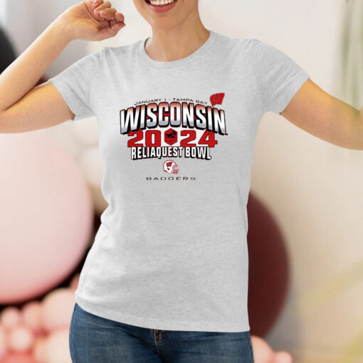 Wisconsin Badgers 2023 Reliaquest Bowl Badgers Shirt